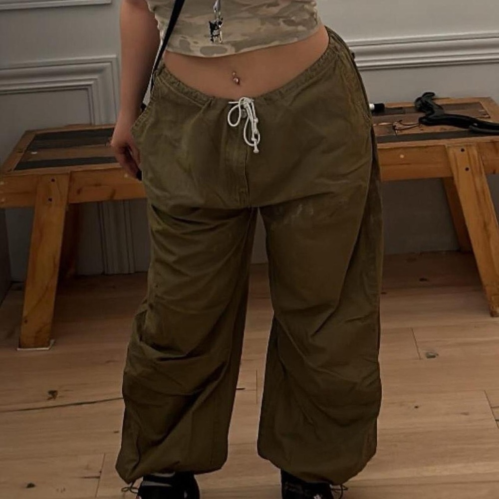 Olive Green Pants